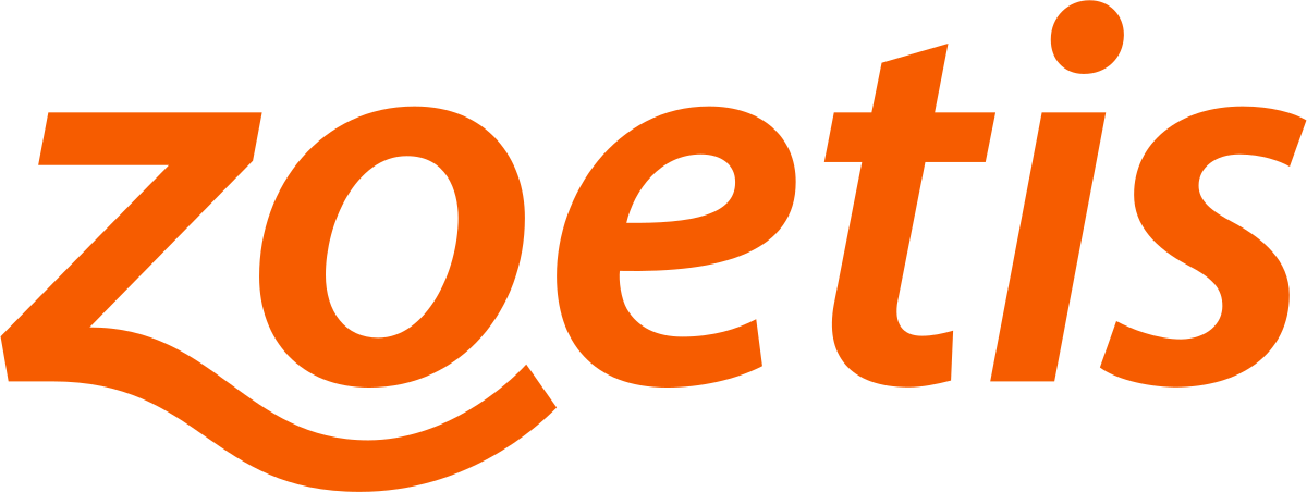 "Zoetis" in orange letters