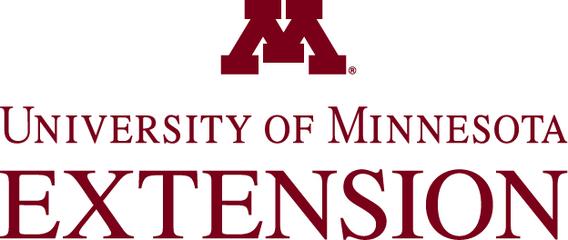 "University of Minnesota EXTENSION" in maroon letters with the Minnesota "M" above