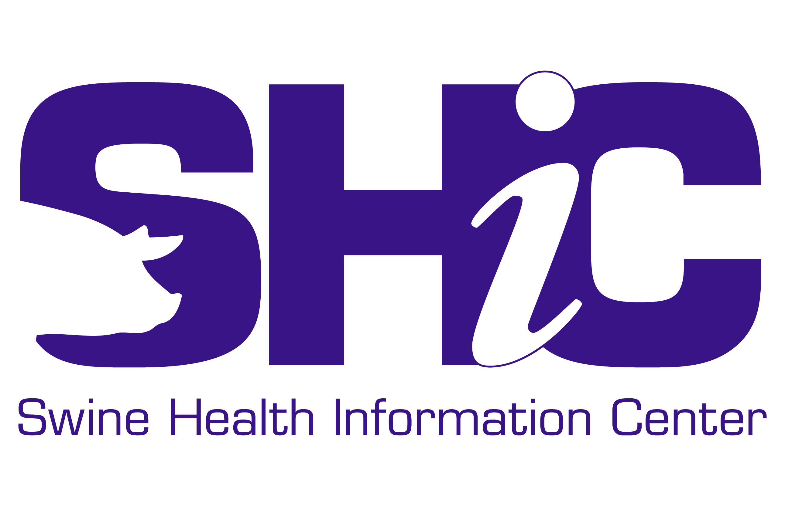 "SHiC Swine Health Information Center" in purple text